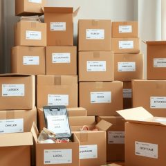 Jak skutecznie opisać kartony do przeprowadzki, by usprawnić pakowanie i rozpakowywanie