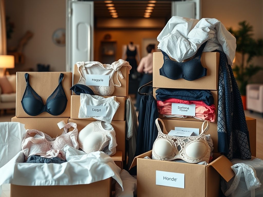 Jak skutecznie pakować bieliznę i drobne ubrania do przeprowadzki, by uniknąć zagnieceń i chaosu