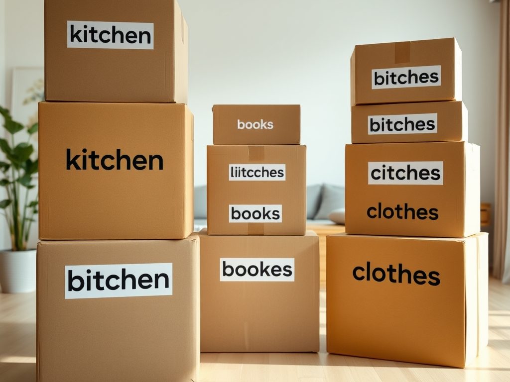 Co warto oznaczyć na kartonach do przeprowadzki, by ułatwić pakowanie i rozpakowywanie