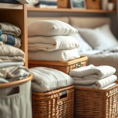 Organizacja tekstyliów w sypialni po przeprowadzce: praktyczne metody na porządek i wygodę