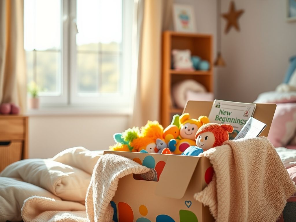 Co spakować dziecku na dzień przeprowadzki, by zapewnić mu bezpieczeństwo i spokój podczas zmiany miejsca